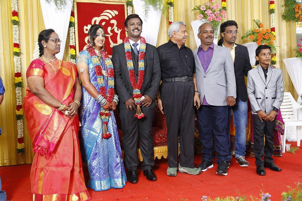 PRO Vijayamuralee Son Wedding Reception Photos