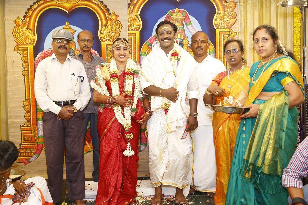 PRO Vijayamuralee Son Wedding Reception Photos