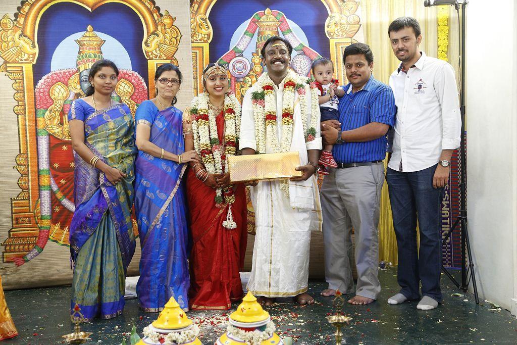 PRO Vijayamuralee Son Wedding Reception Photos