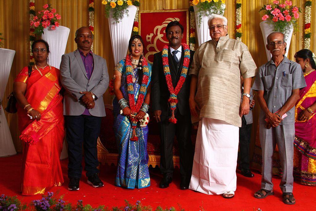 PRO Vijayamuralee Son Wedding Reception Photos