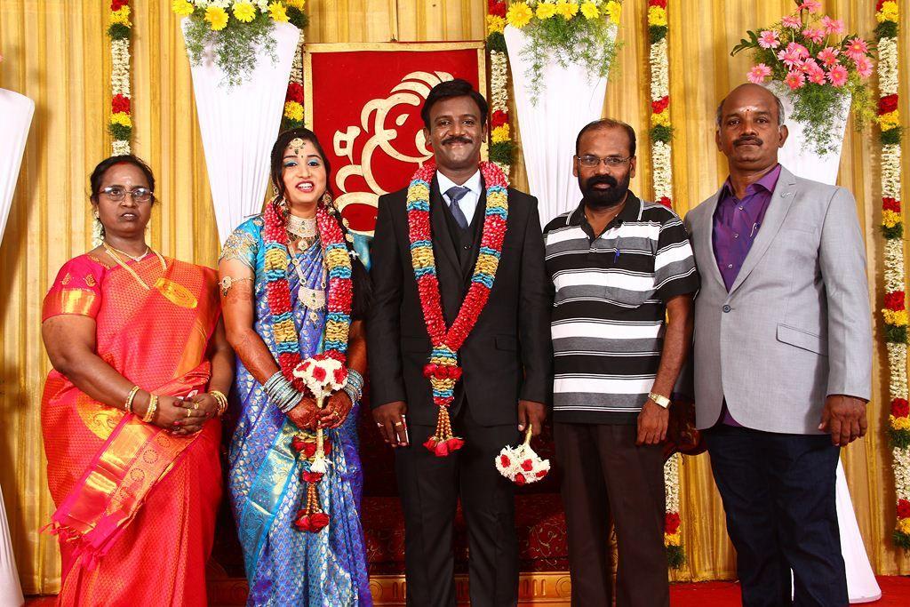 PRO Vijayamuralee Son Wedding Reception Photos