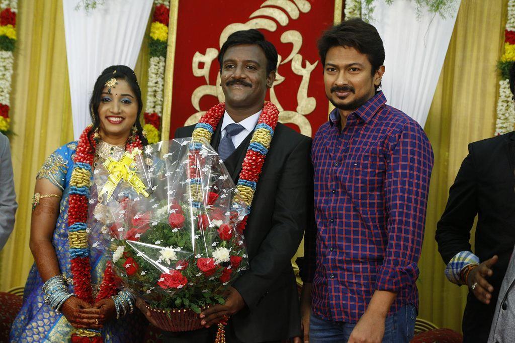PRO Vijayamuralee Son Wedding Reception Photos