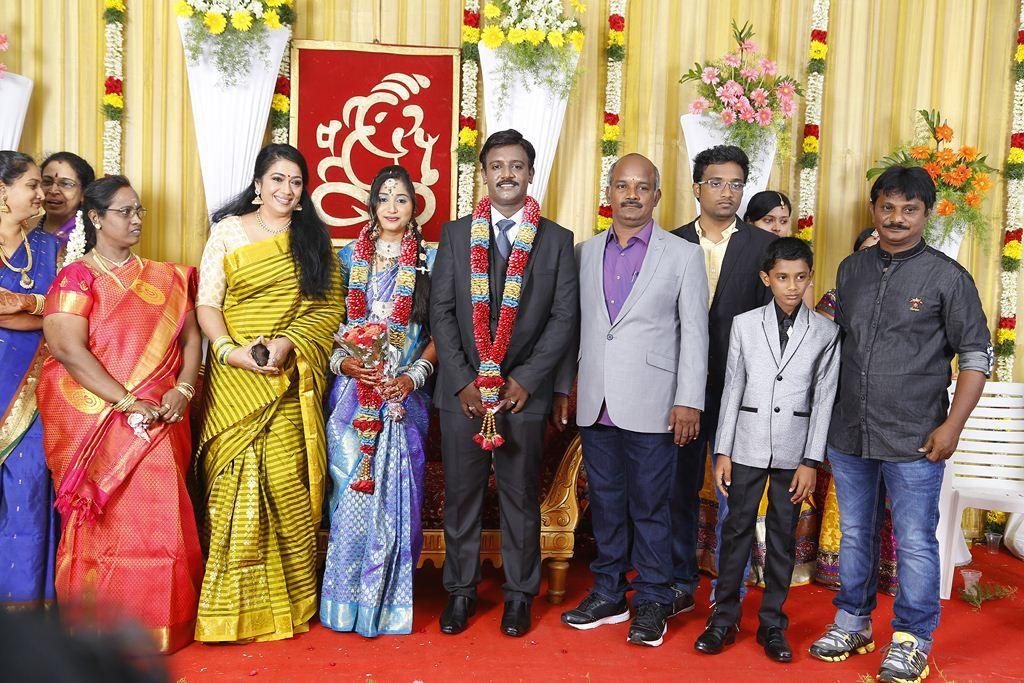 PRO Vijayamuralee Son Wedding Reception Photos