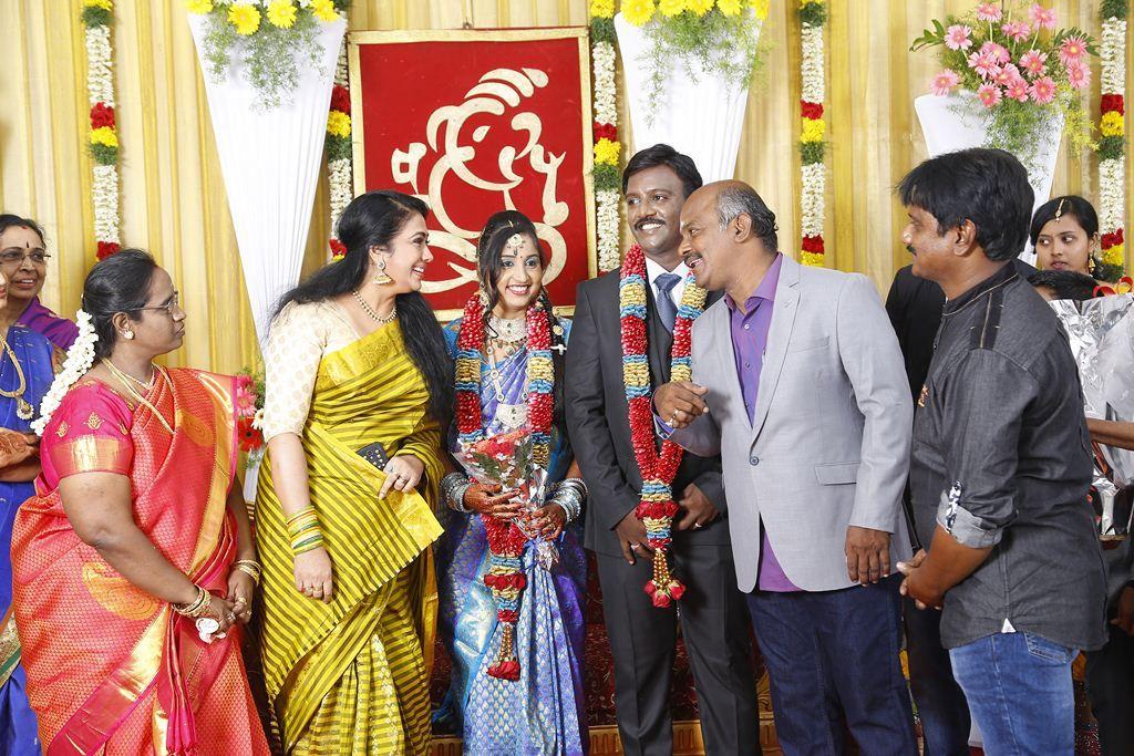 PRO Vijayamuralee Son Wedding Reception Photos