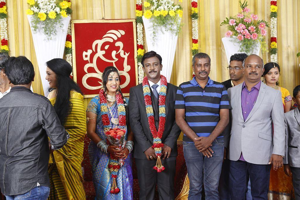 PRO Vijayamuralee Son Wedding Reception Photos