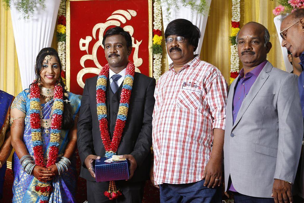 PRO Vijayamuralee Son Wedding Reception Photos