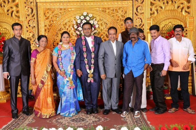 Producer LMM Muralidharan Son Marriage & Reception Photos
