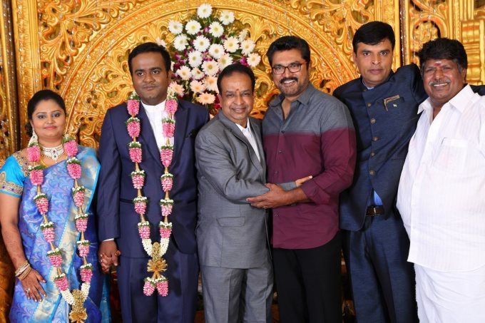 Producer LMM Muralidharan Son Marriage & Reception Photos