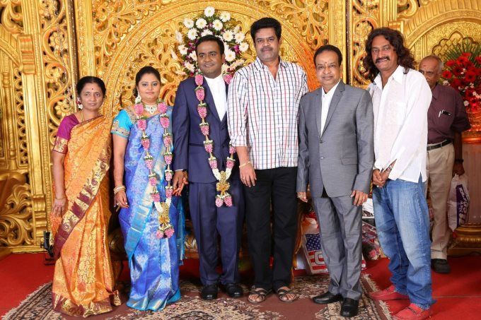 Producer LMM Muralidharan Son Marriage & Reception Photos