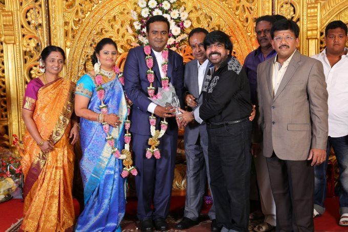 Producer LMM Muralidharan Son Marriage & Reception Photos