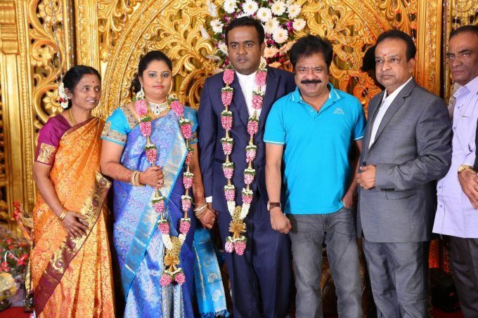 Producer LMM Muralidharan Son Marriage & Reception Photos