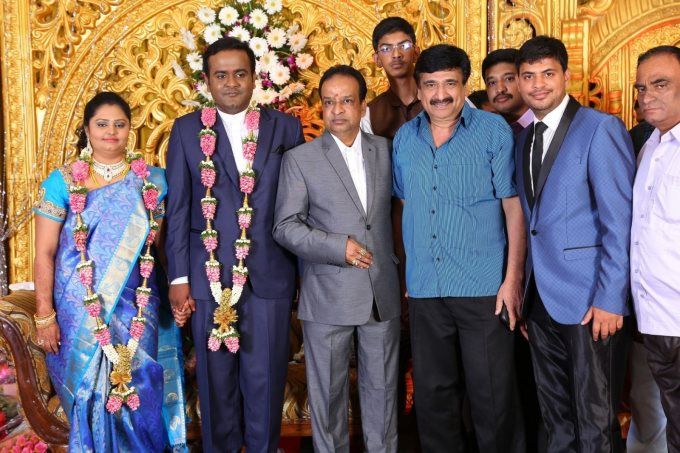 Producer LMM Muralidharan Son Marriage & Reception Photos