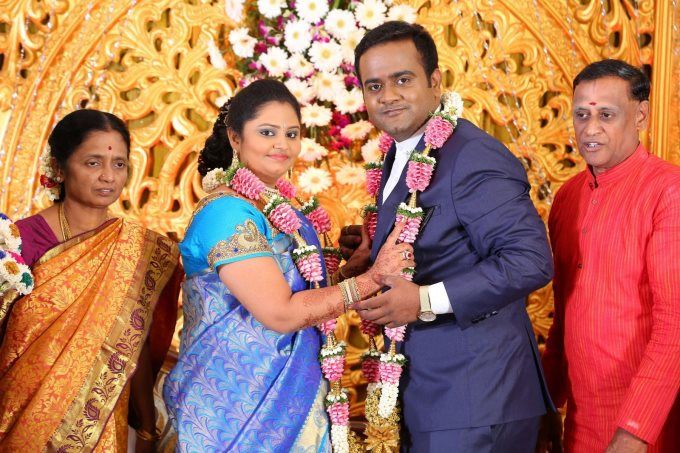 Producer LMM Muralidharan Son Marriage & Reception Photos
