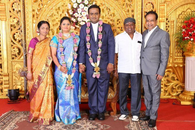 Producer LMM Muralidharan Son Marriage & Reception Photos