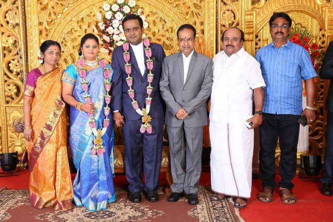 Producer LMM Muralidharan Son Marriage & Reception Photos