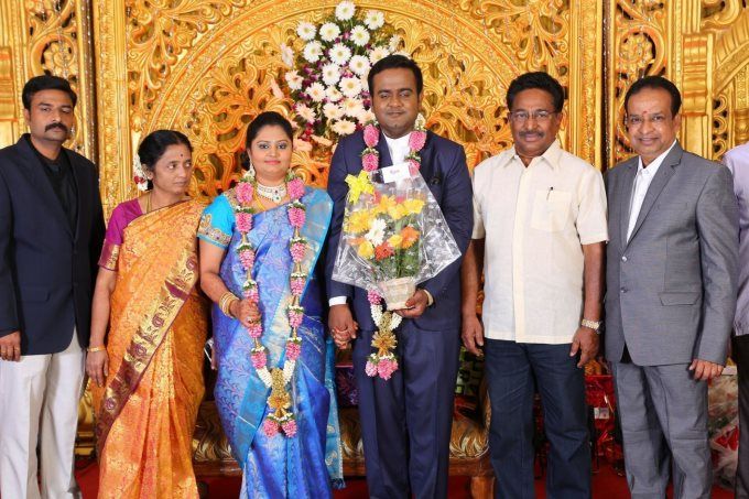 Producer LMM Muralidharan Son Marriage & Reception Photos