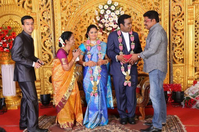 Producer LMM Muralidharan Son Marriage & Reception Photos