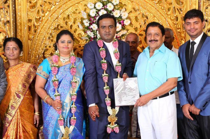 Producer LMM Muralidharan Son Marriage & Reception Photos