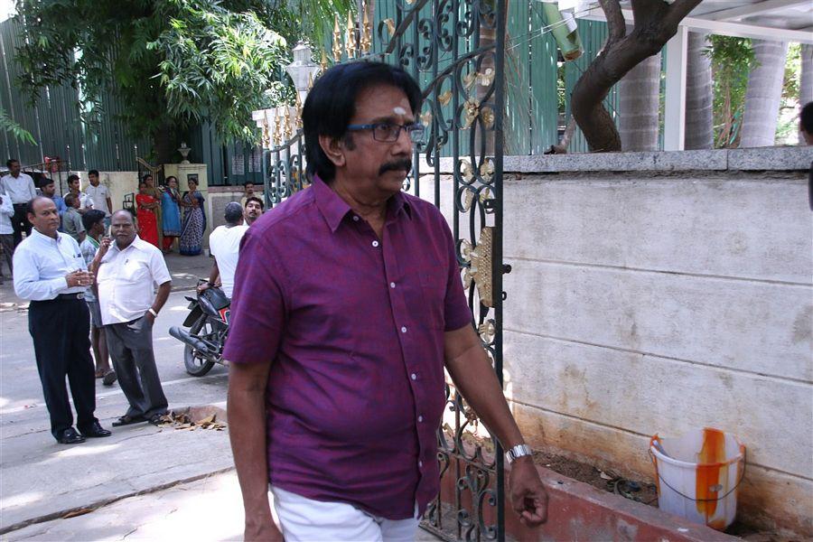 Producer Panchu Arunachalam Passed Away Photos