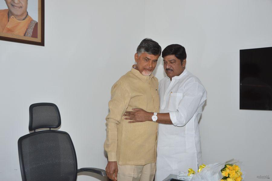 Rajendra Prasad With Chandrababu