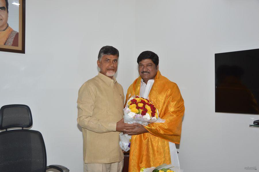 Rajendra Prasad With Chandrababu