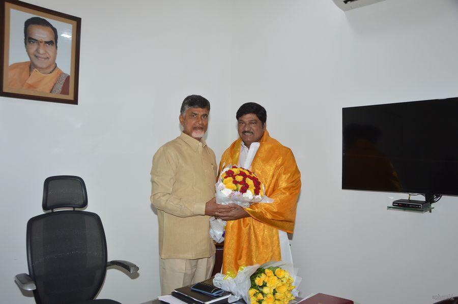 Rajendra Prasad With Chandrababu