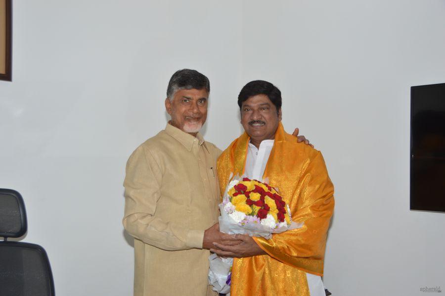 Rajendra Prasad With Chandrababu