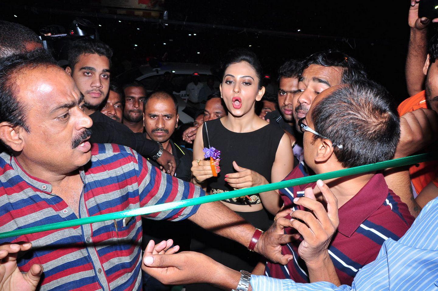 Rakul Preet Singh Launches Bahar Cafe at SR Nagar