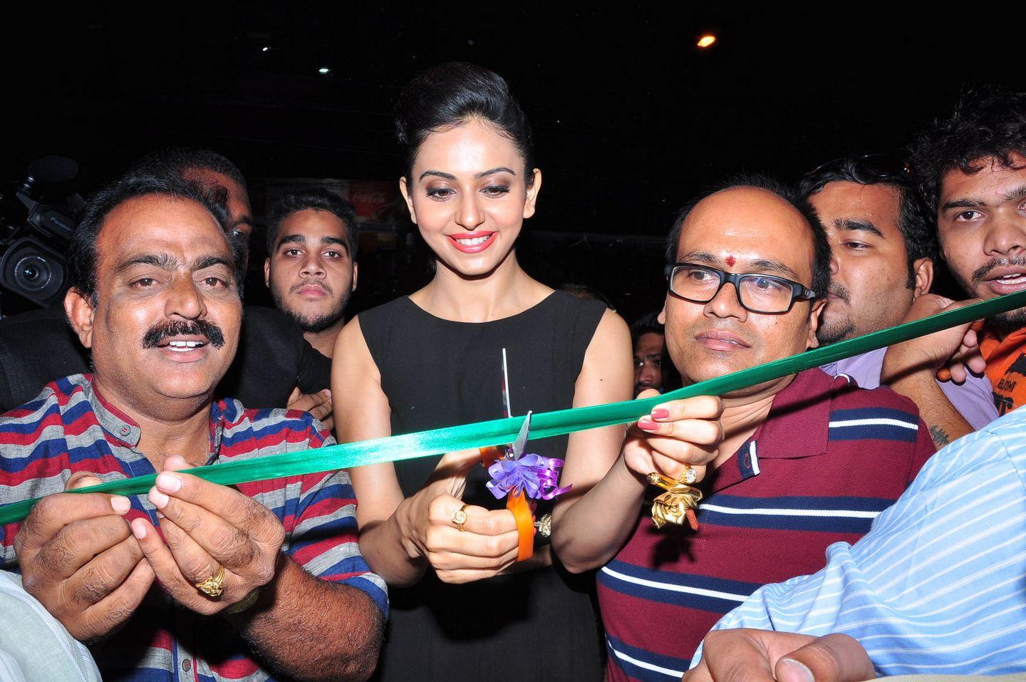 Rakul Preet Singh Launches Bahar Cafe at SR Nagar