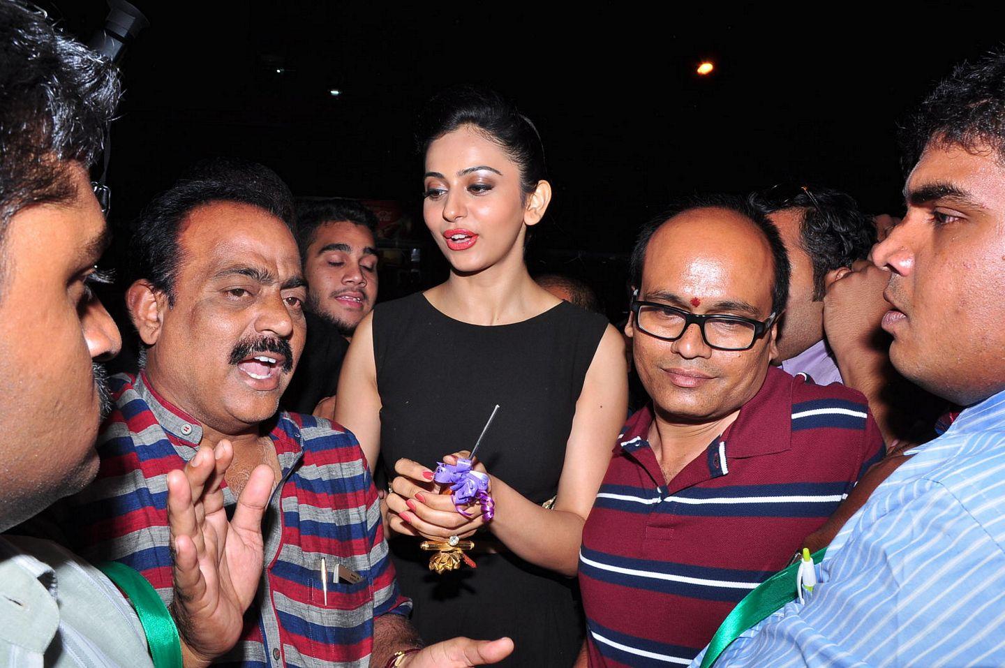 Rakul Preet Singh Launches Bahar Cafe at SR Nagar