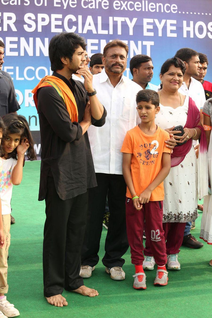 Ram Charan at World Sight Day Walk Photos