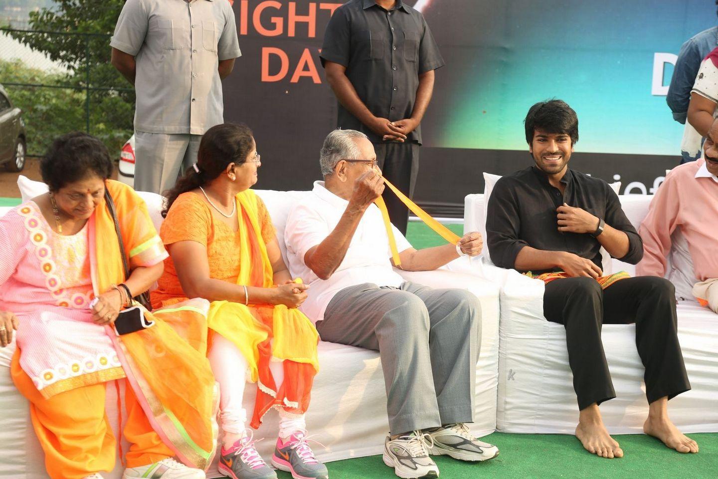 Ram Charan at World Sight Day Walk Photos