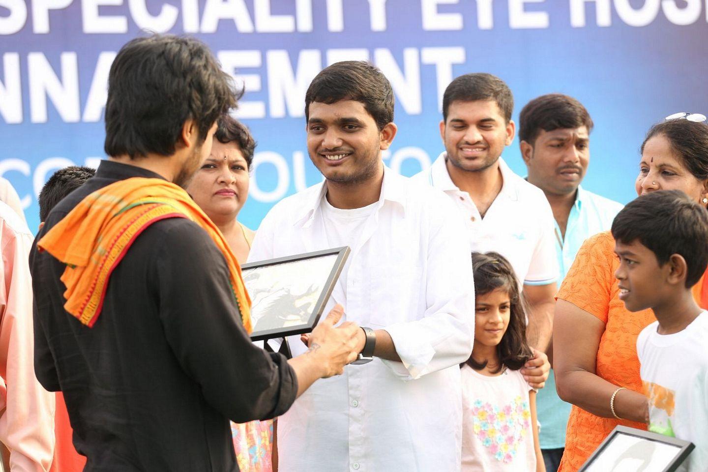 Ram Charan at World Sight Day Walk Photos