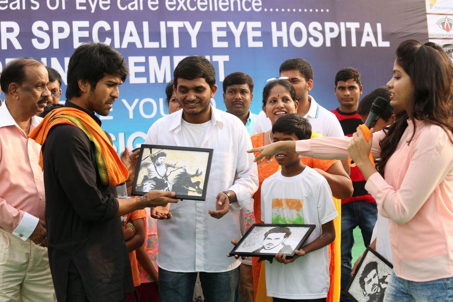 Ram Charan at World Sight Day Walk Photos