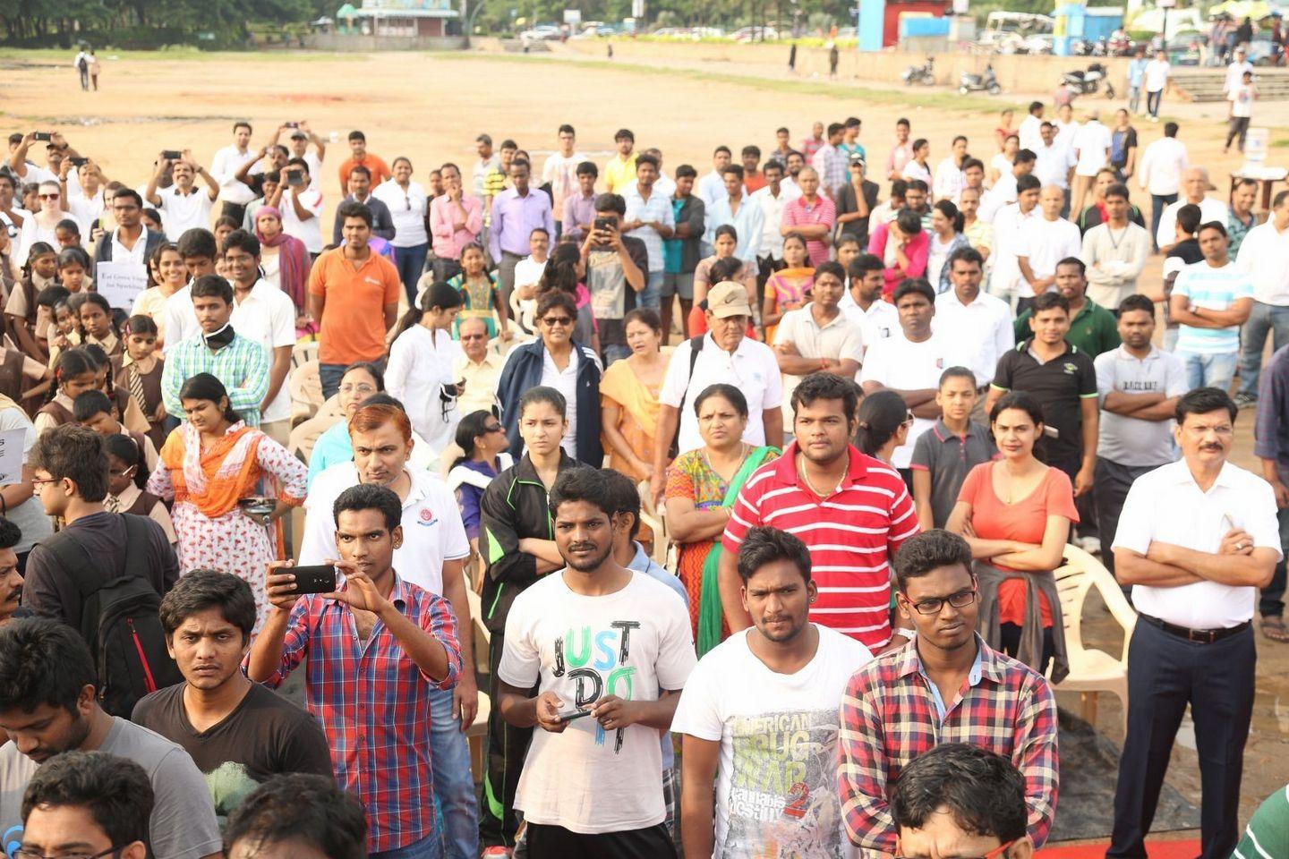 Ram Charan at World Sight Day Walk Photos