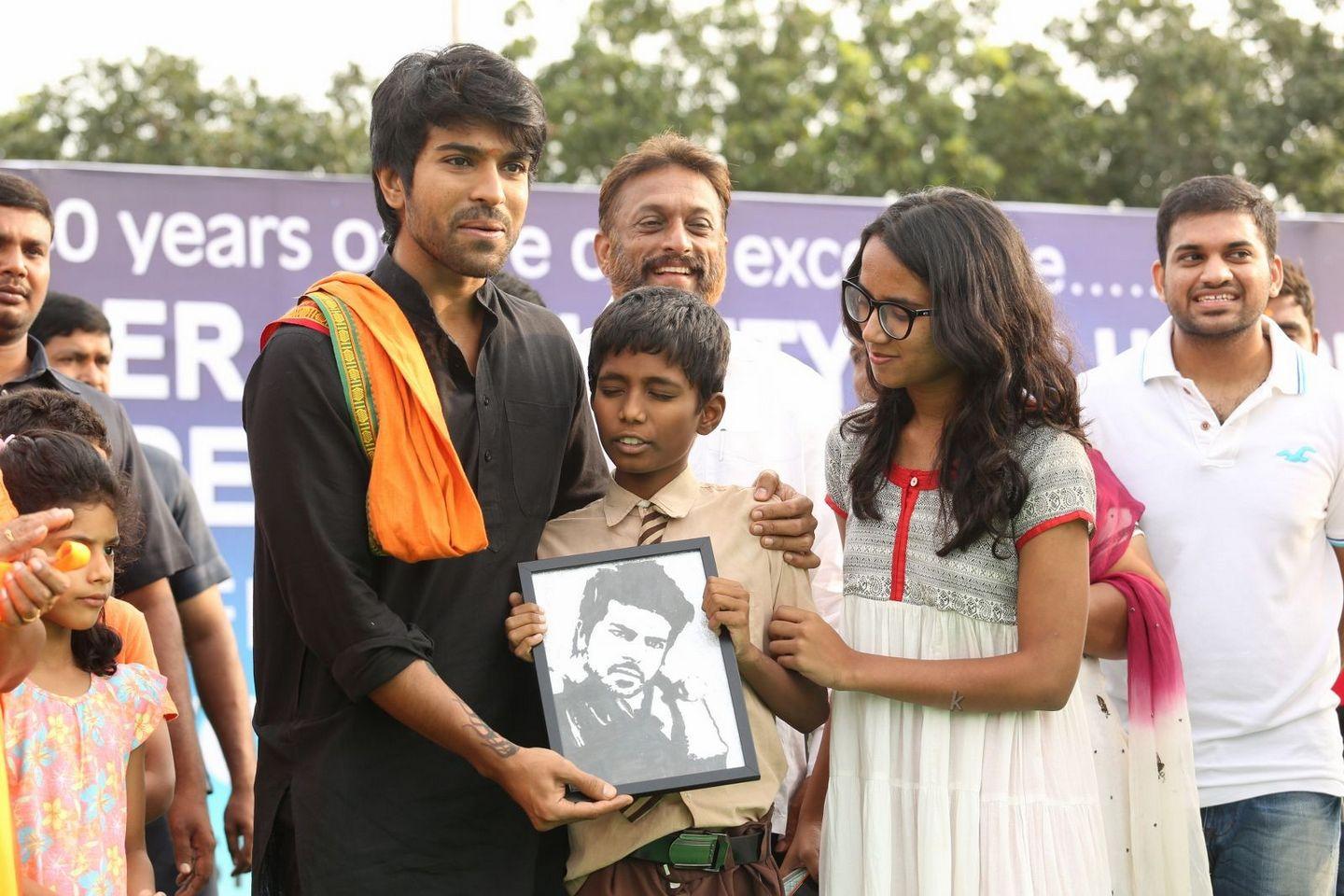 Ram Charan at World Sight Day Walk Photos