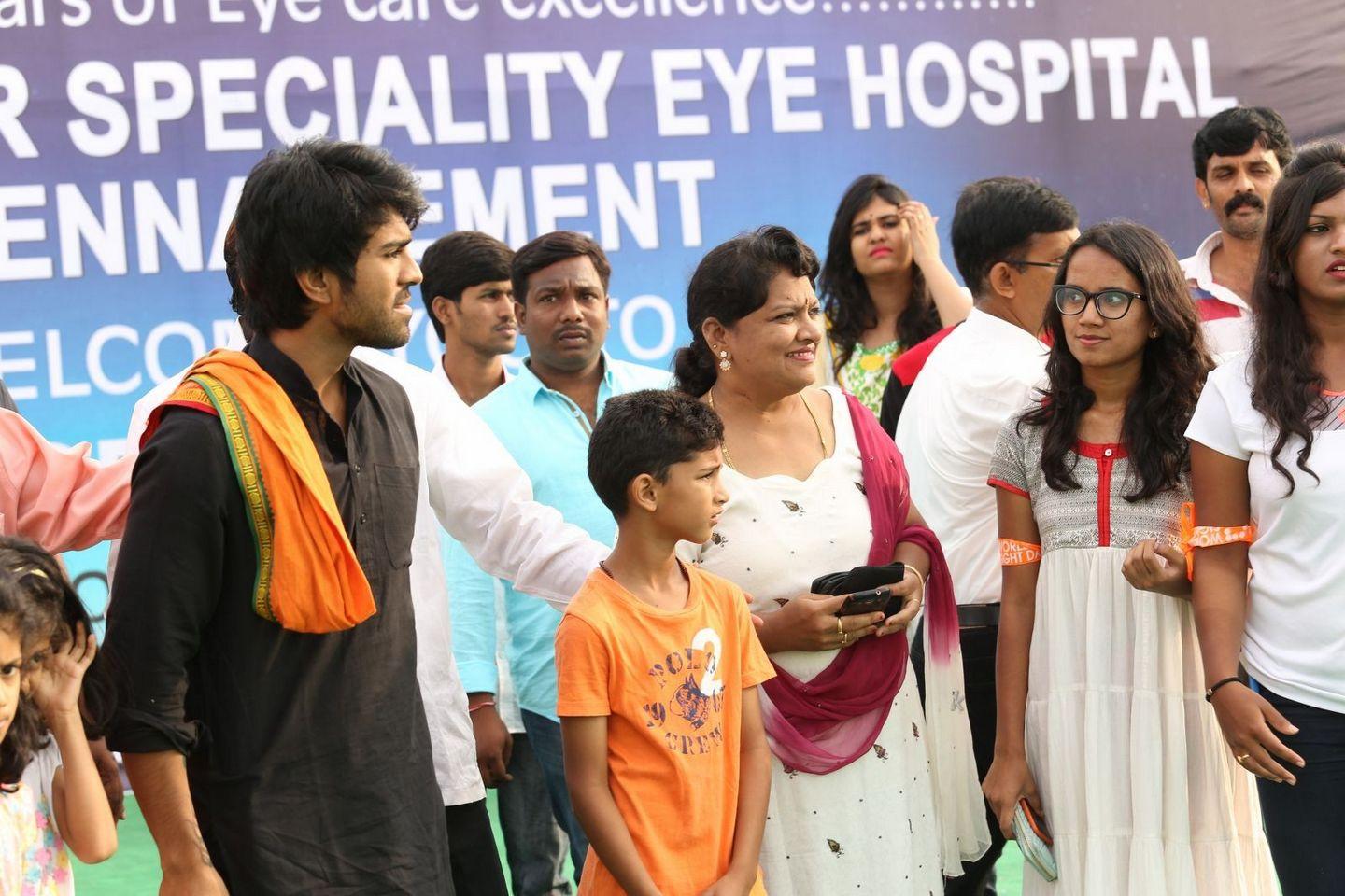 Ram Charan at World Sight Day Walk Photos