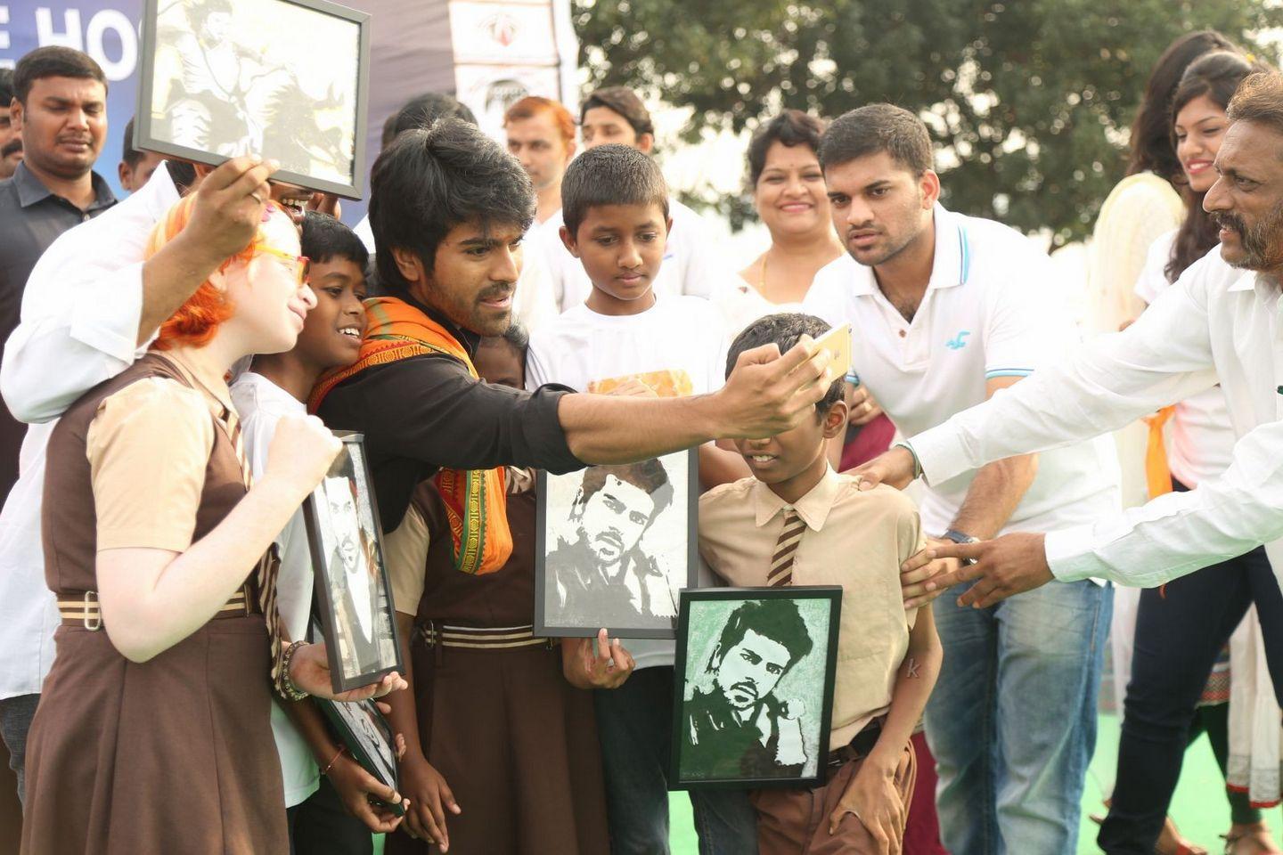 Ram Charan at World Sight Day Walk Photos