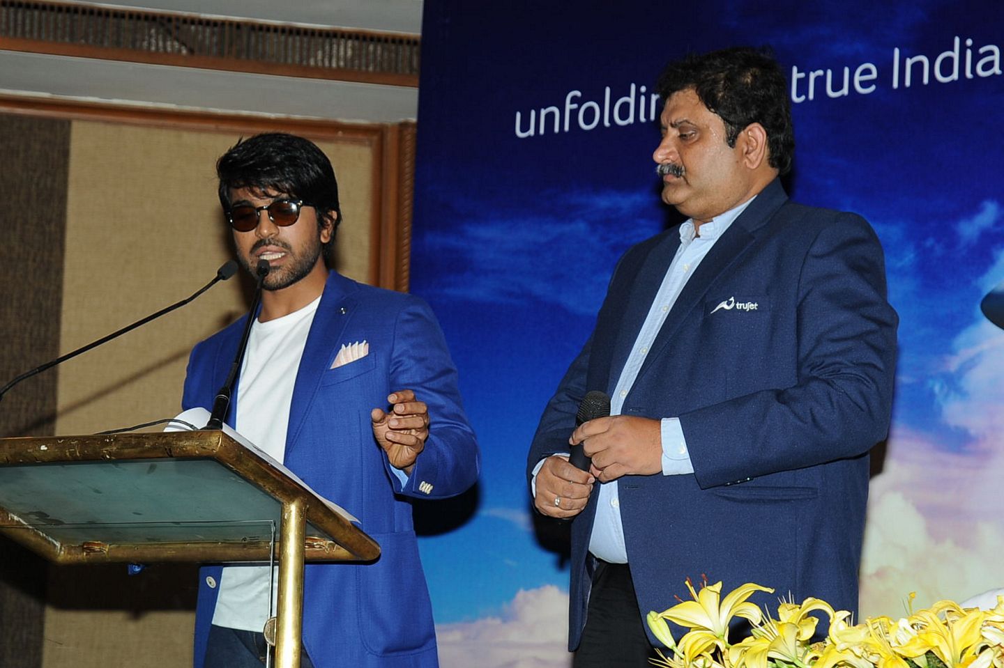 Ram charan Trujet Airways Launch