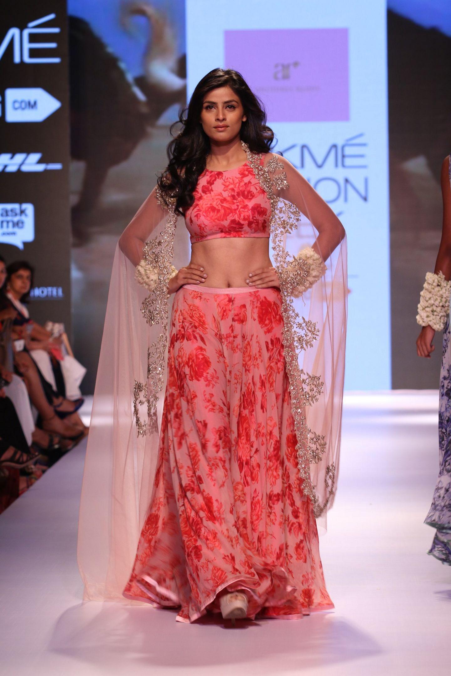 Rana and Amy Jackson Walks the Ramp at Lakme Fashion