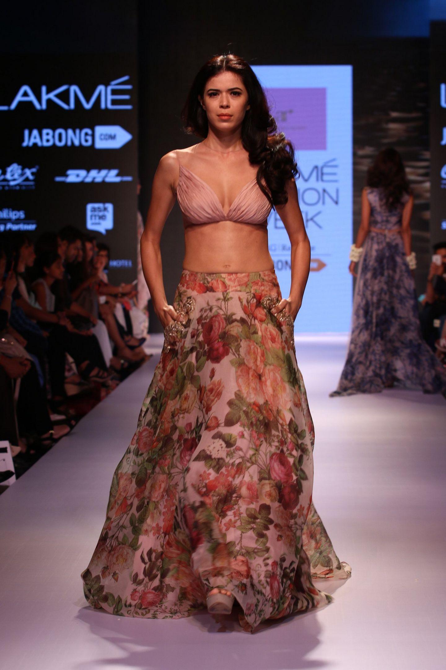 Rana and Amy Jackson Walks the Ramp at Lakme Fashion