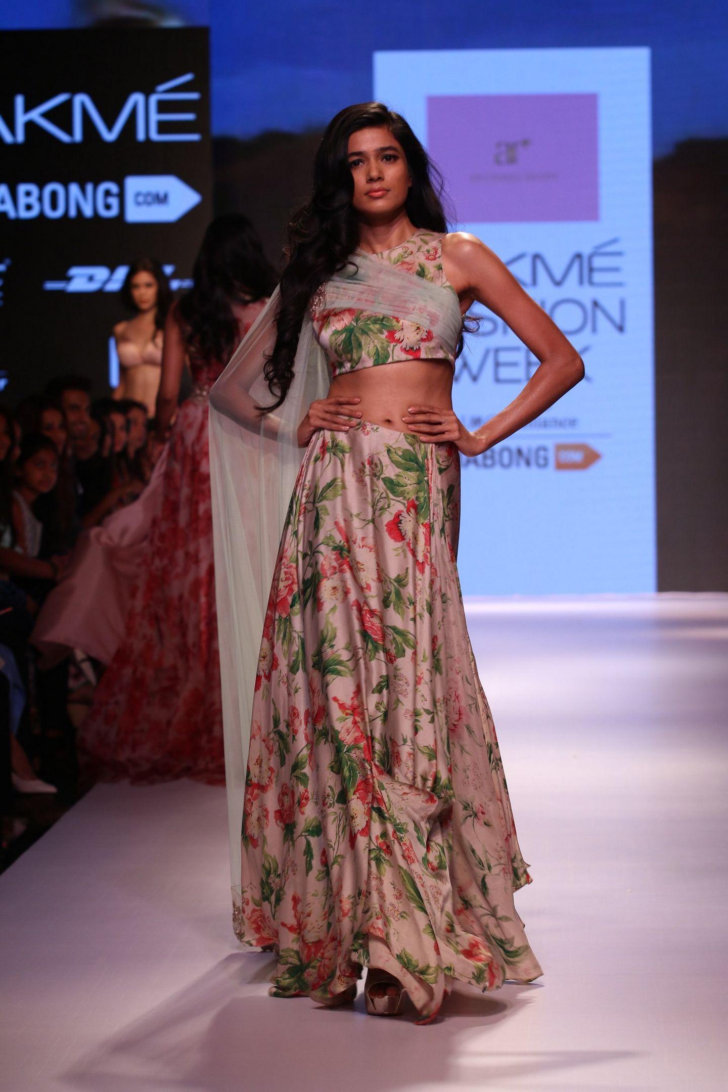 Rana and Amy Jackson Walks the Ramp at Lakme Fashion