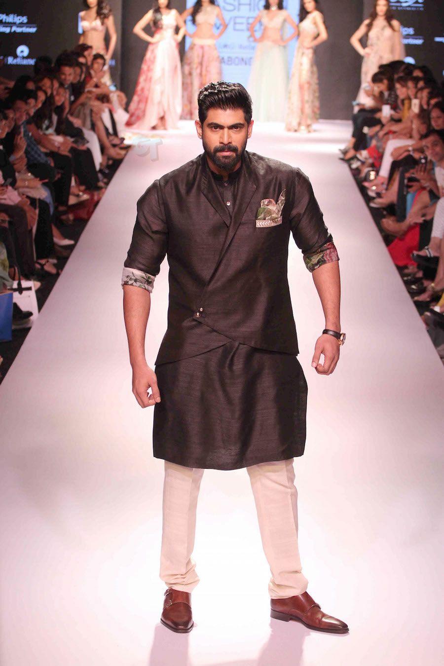 Rana and Amy Jackson Walks the Ramp at Lakme Fashion