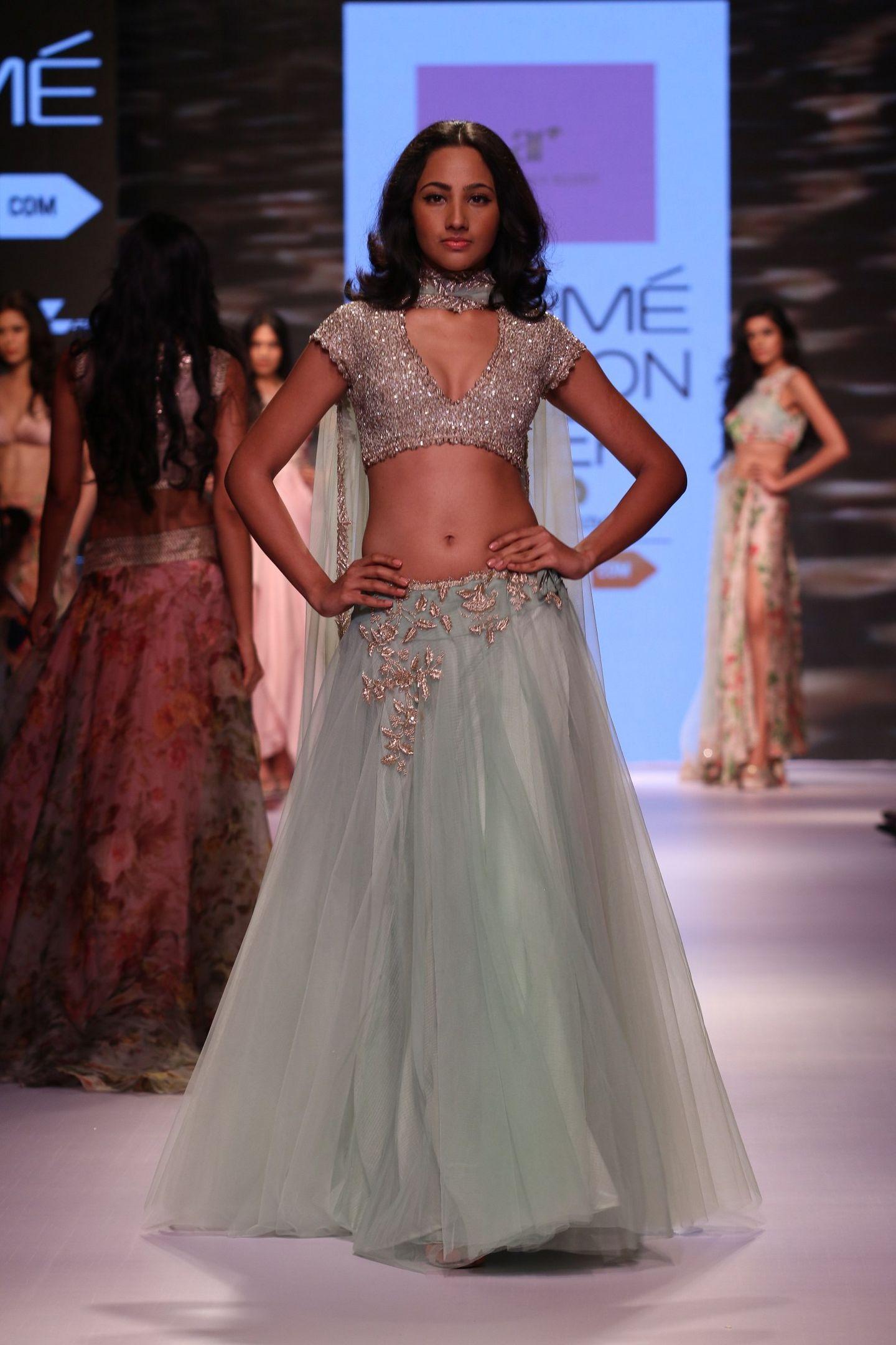 Rana and Amy Jackson Walks the Ramp at Lakme Fashion