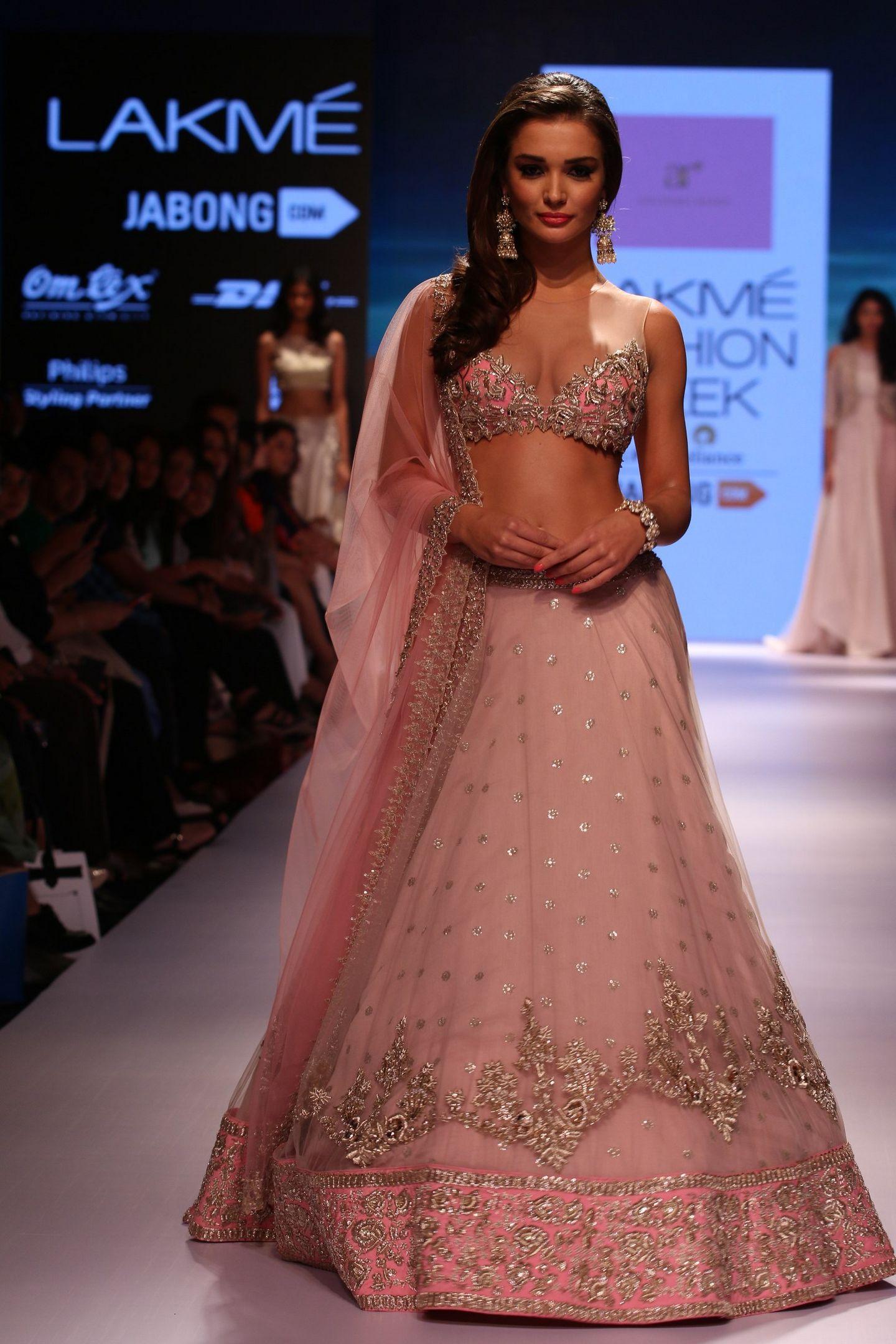 Rana and Amy Jackson Walks the Ramp at Lakme Fashion