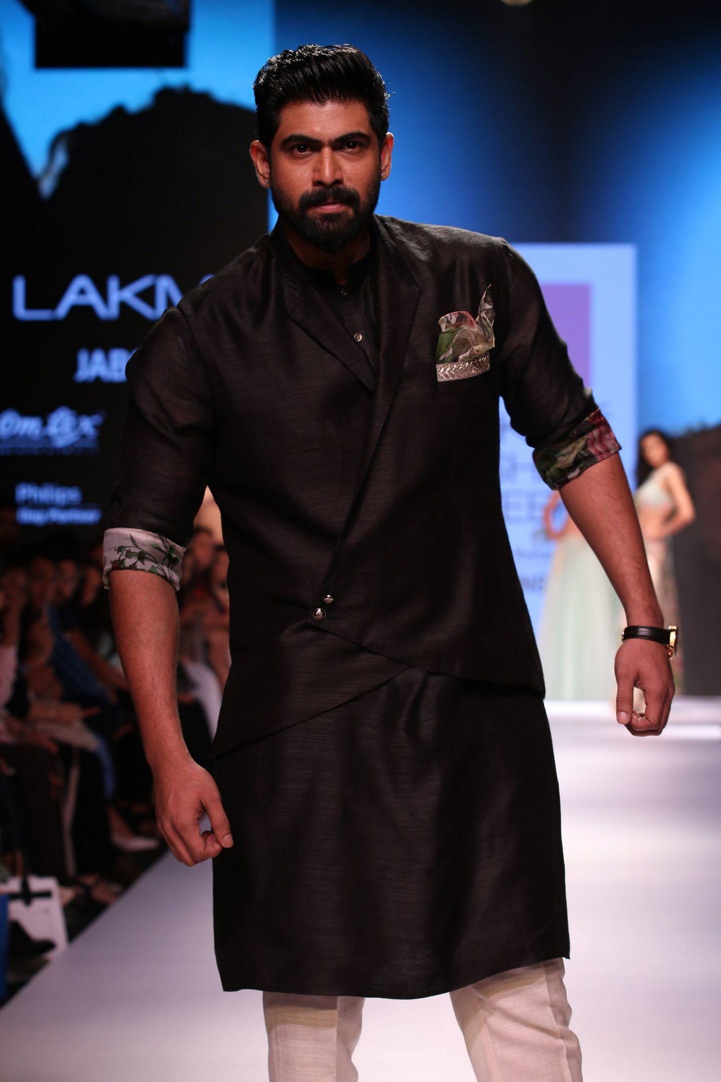 Rana and Amy Jackson Walks the Ramp at Lakme Fashion