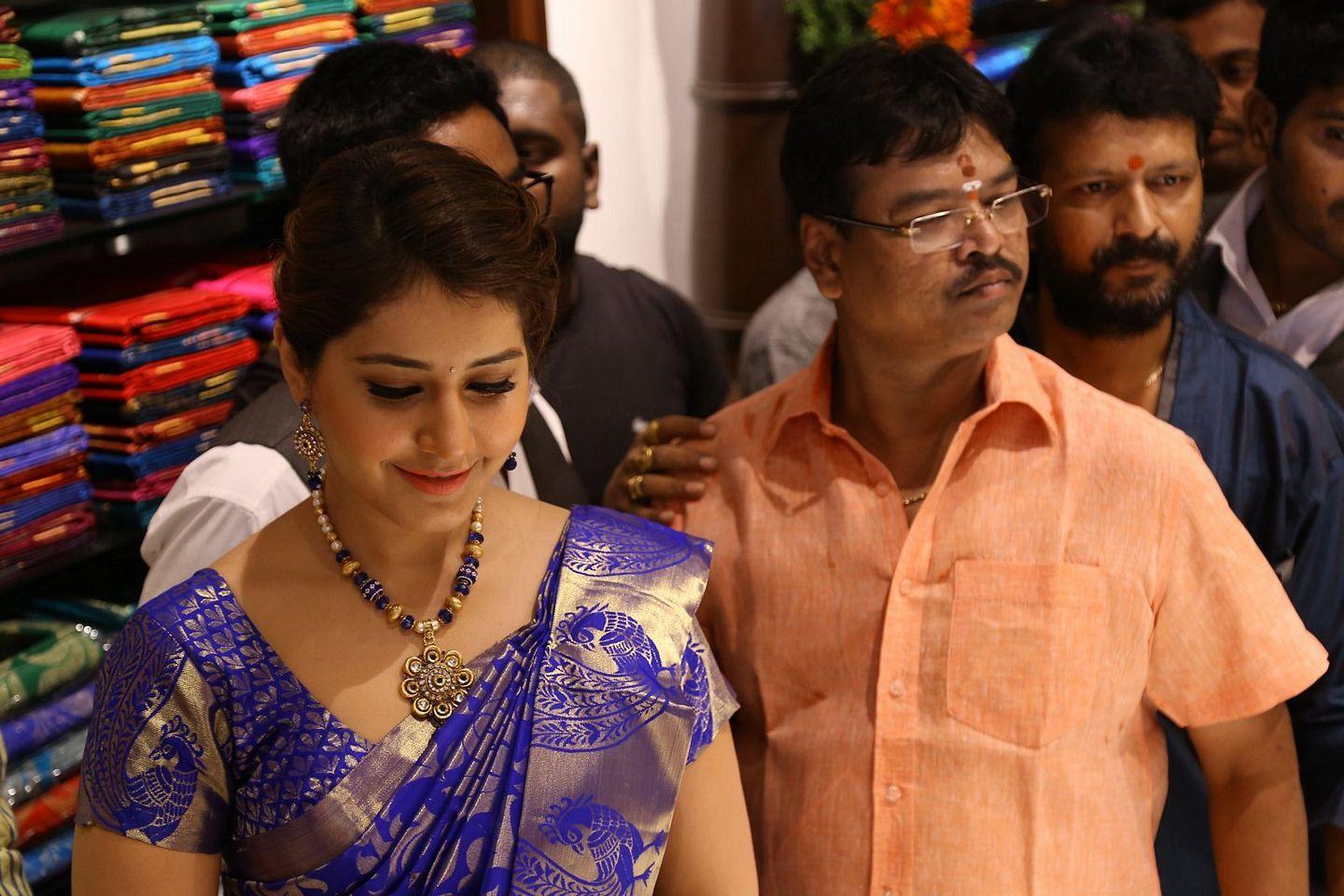 Rashi Khanna Launches Kasam Pullaiah Shopping Mall Pics