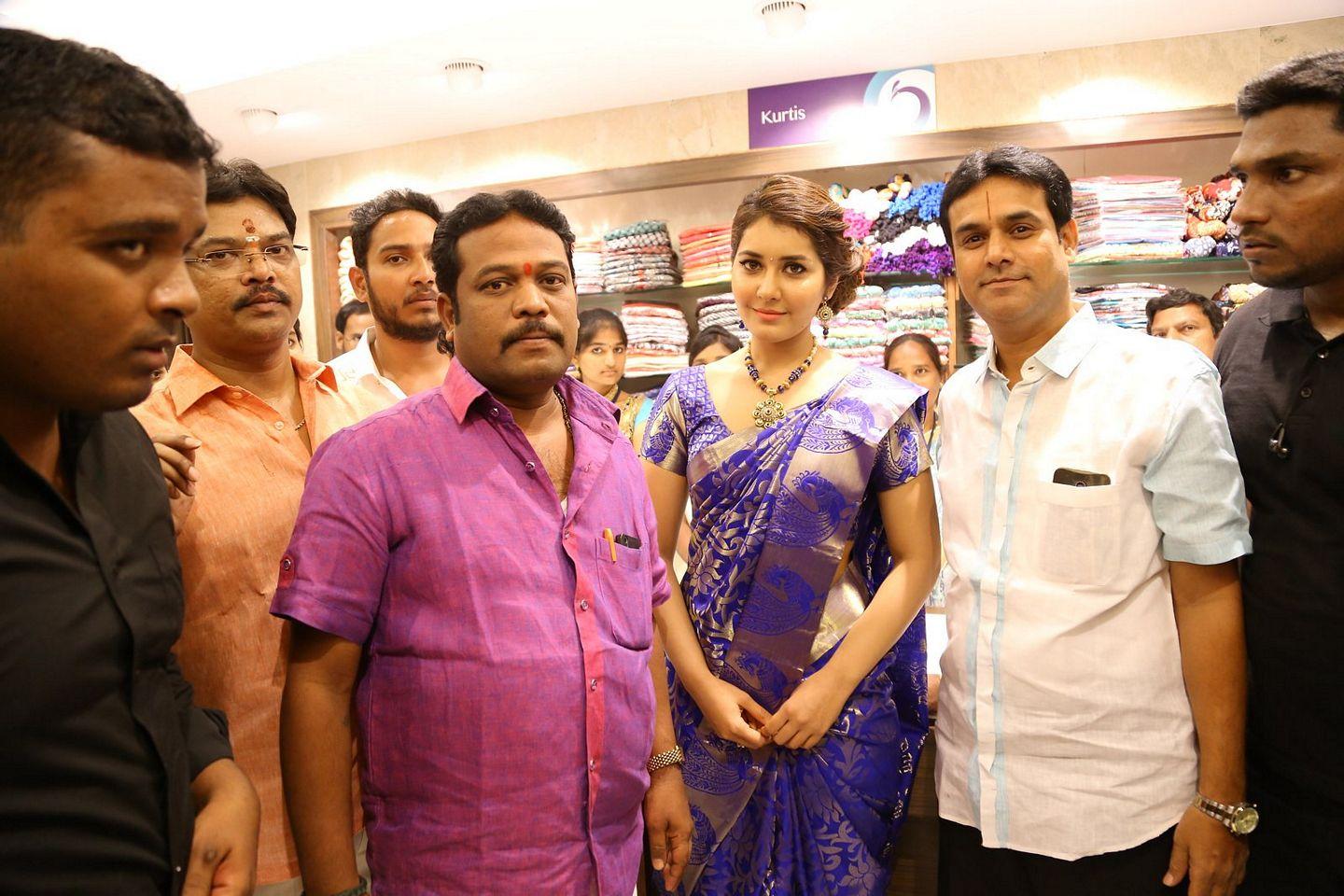 Rashi Khanna Launches Kasam Pullaiah Shopping Mall Pics