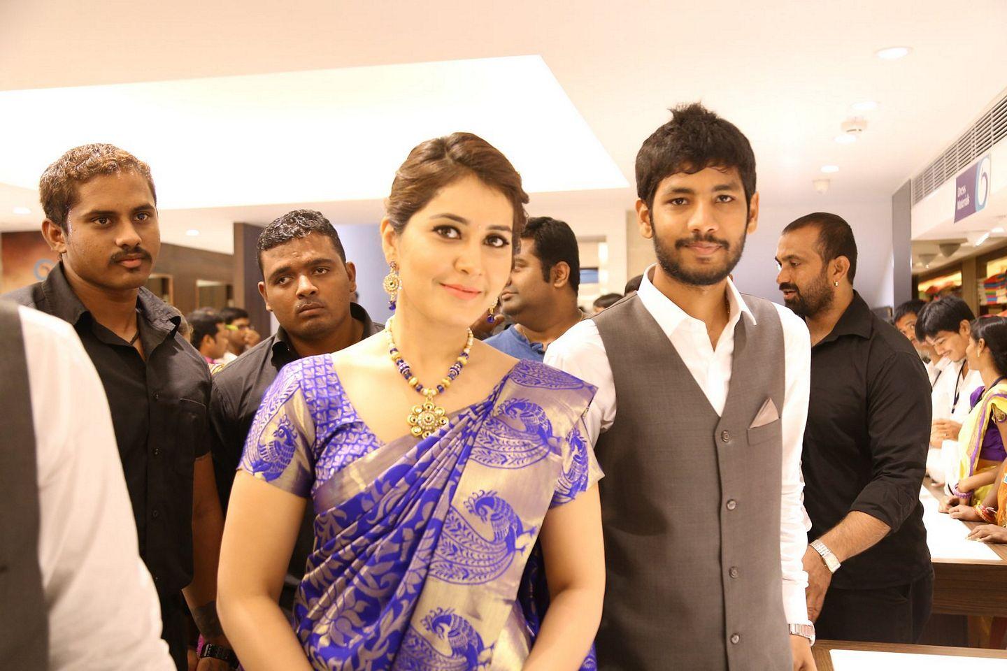 Rashi Khanna Launches Kasam Pullaiah Shopping Mall Pics