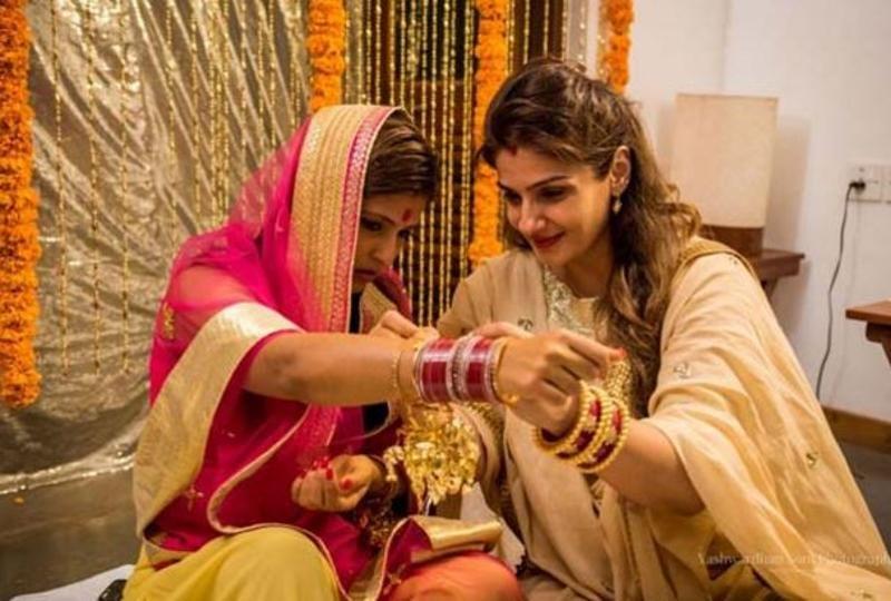 Raveena Tandon's Adopted Daughter Chhaya Married Ceremony Pics